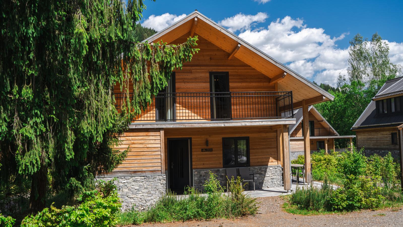 Seechalet Afritz-Buitenkant zomer