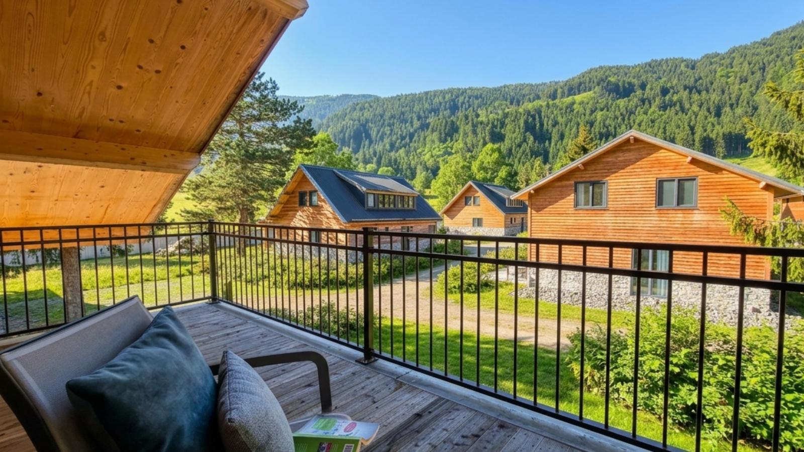 Seechalet Afritz - View in summer