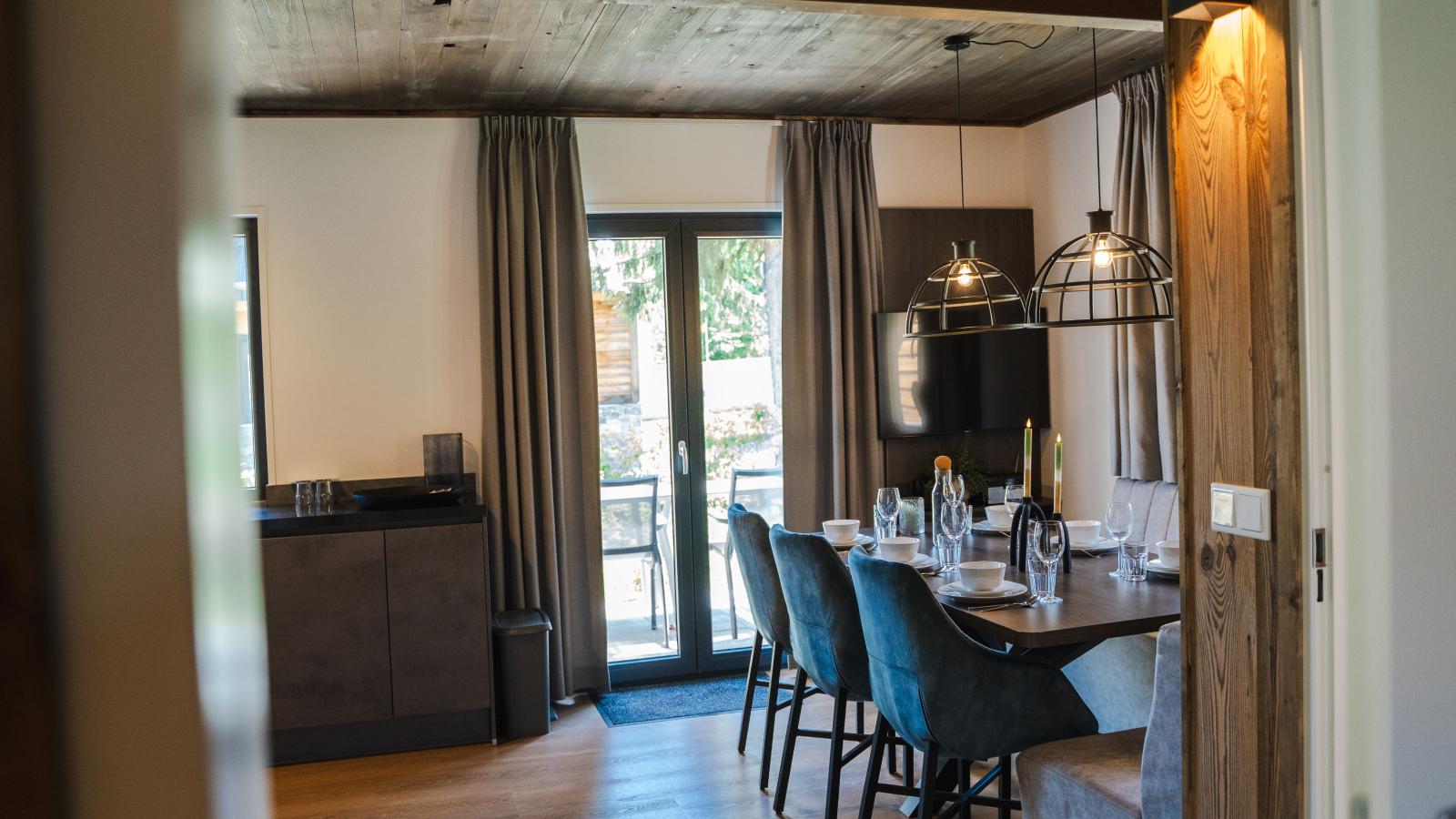 Seechalet Afritz-Eetkamer