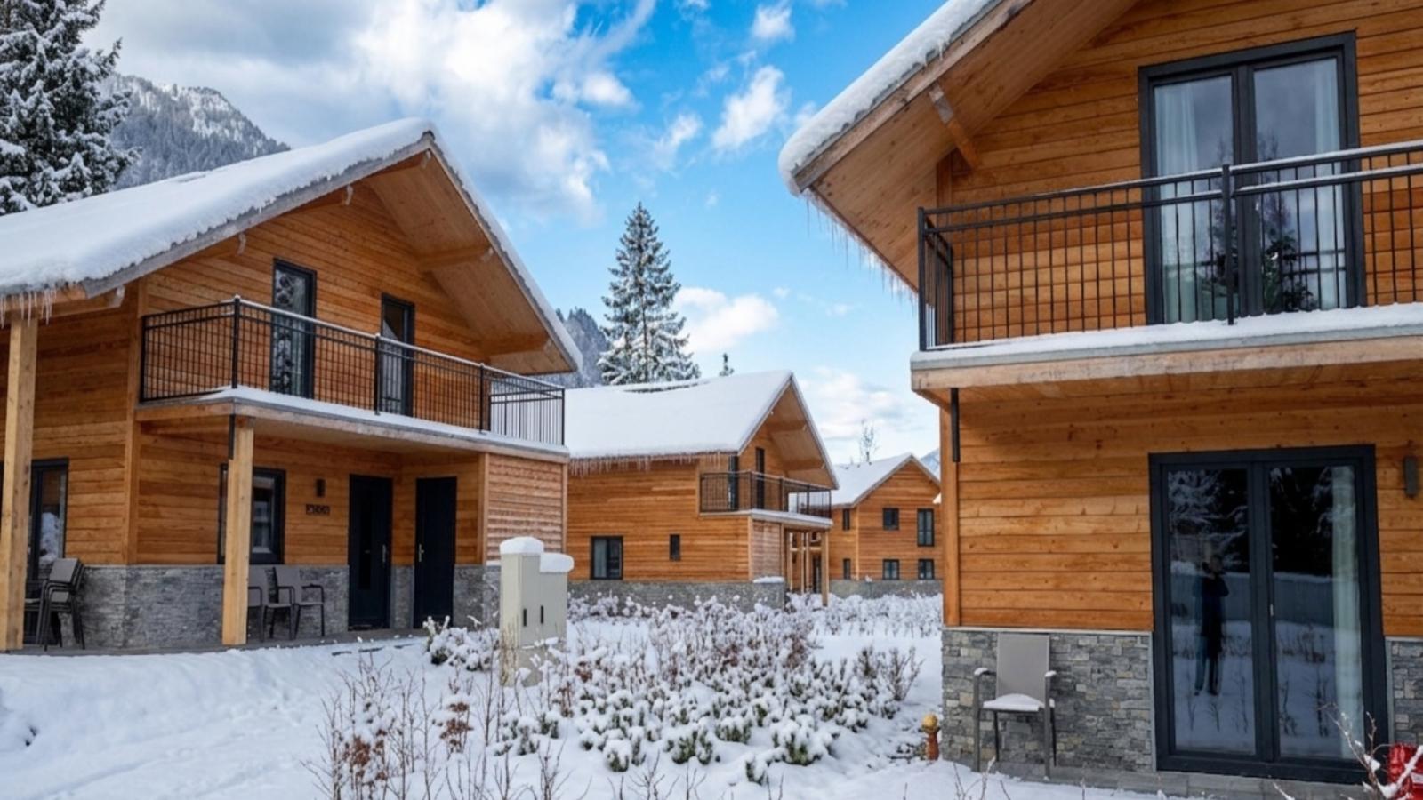 Seechalet Afritz - View in summer