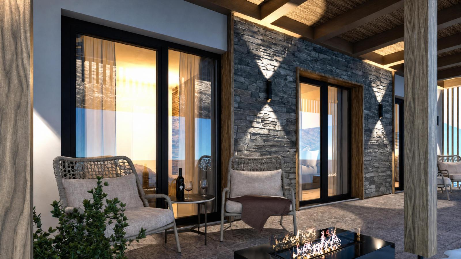 Grebenzen 77A - Terrasbalkon