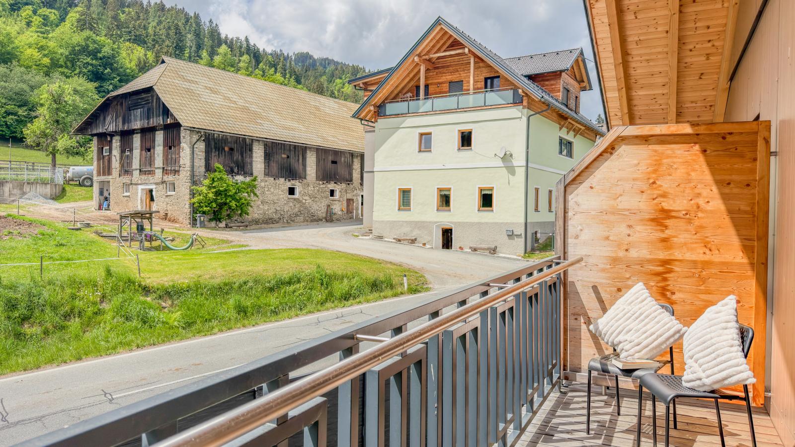 Obermöschach 1B - Terrasse/Balkon