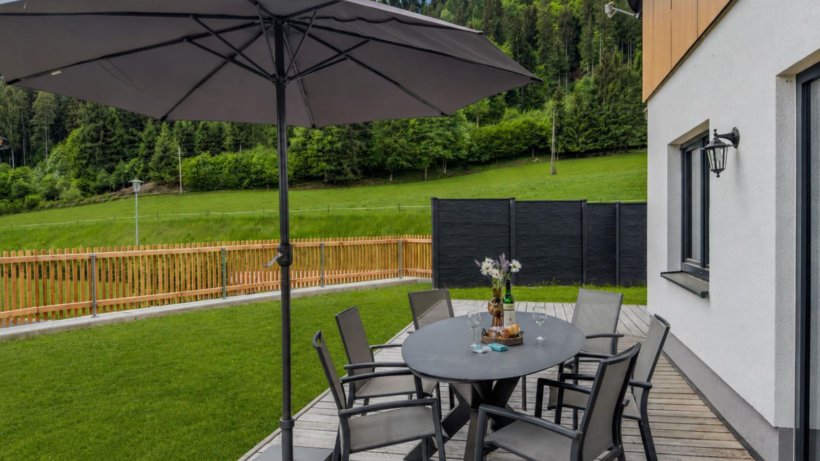 Obermöschach 1 - Garten Sommer
