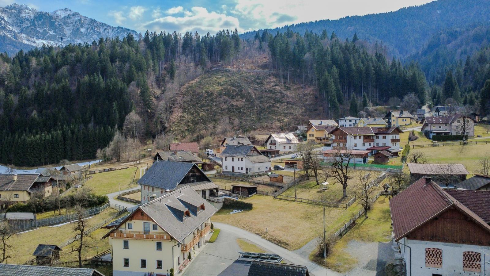 Salburg Tröpolach - Area within 1km in winter