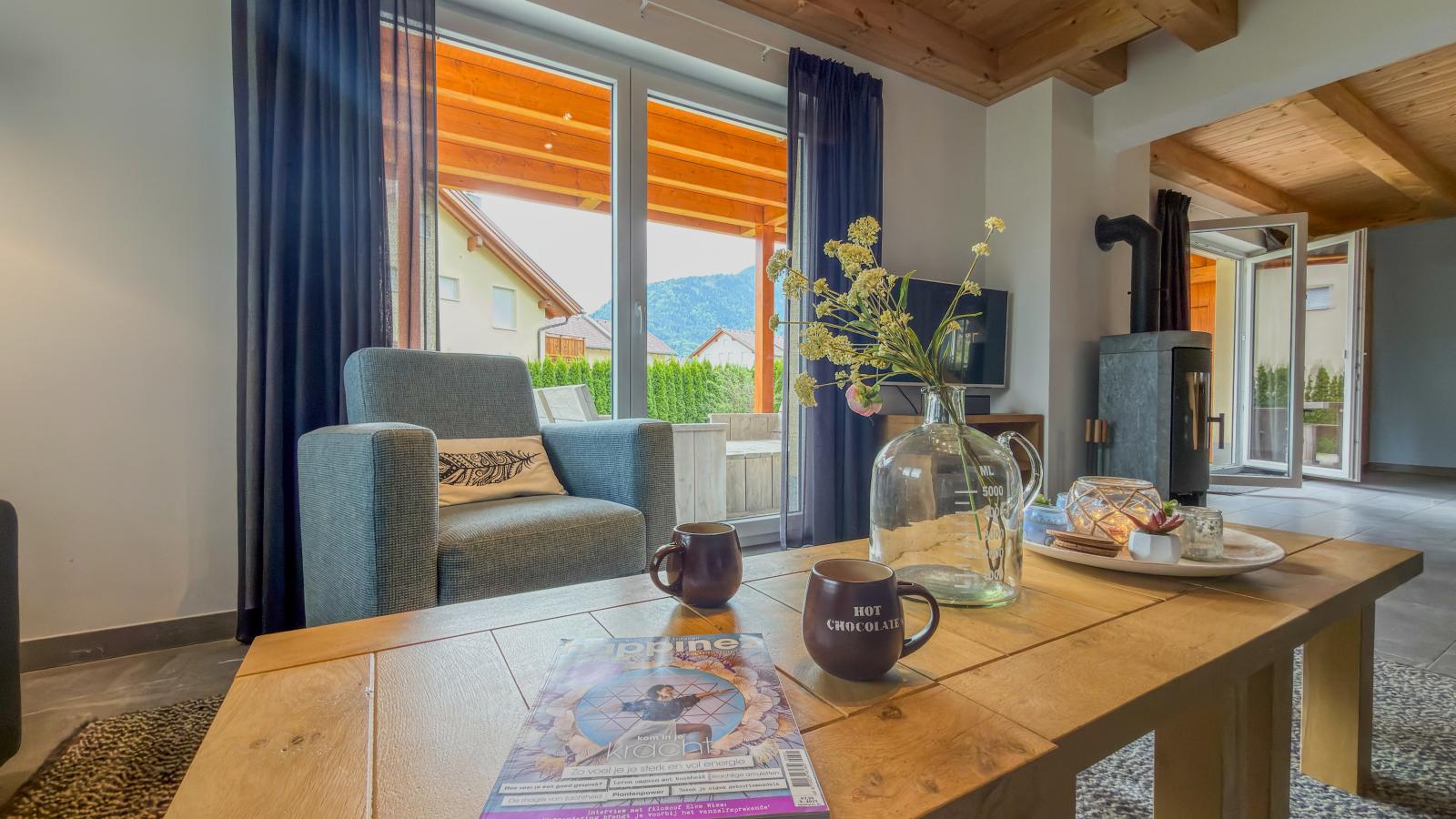 Villa Alpenrose - Woonkamer