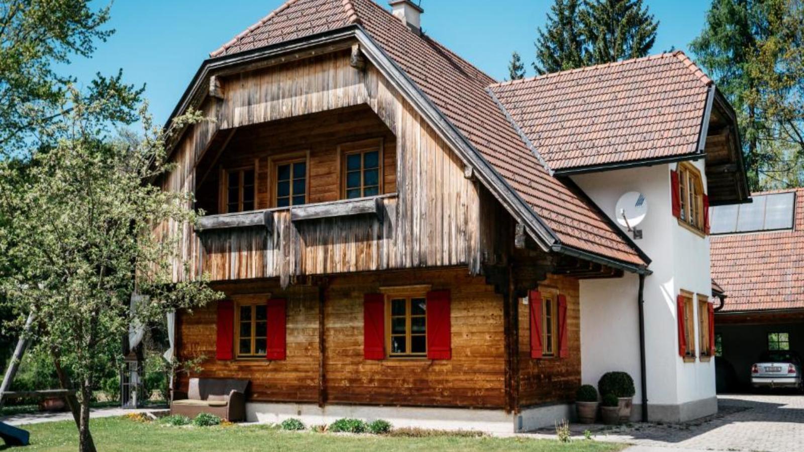 Feistritz Berg und See