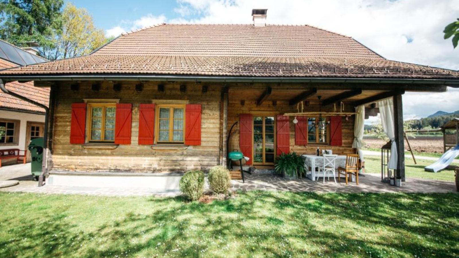 Feistritz Berg und See - Außenbereich Sommer