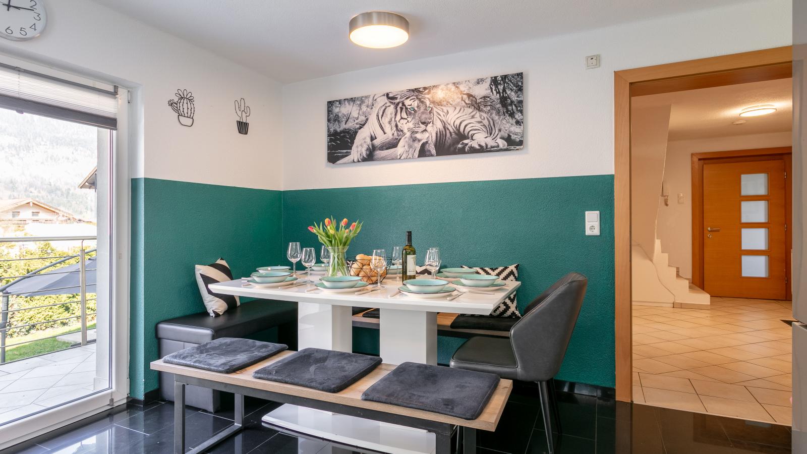 Gästehaus Inntal - Eetkamer