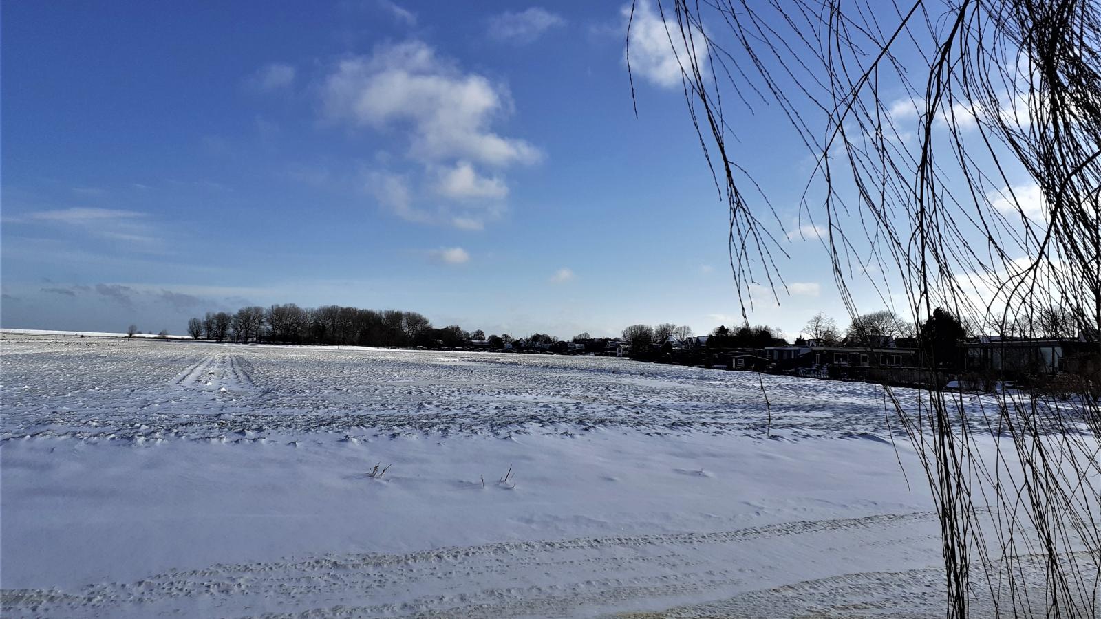 Het Vissershuisje - Gebied winter 1km