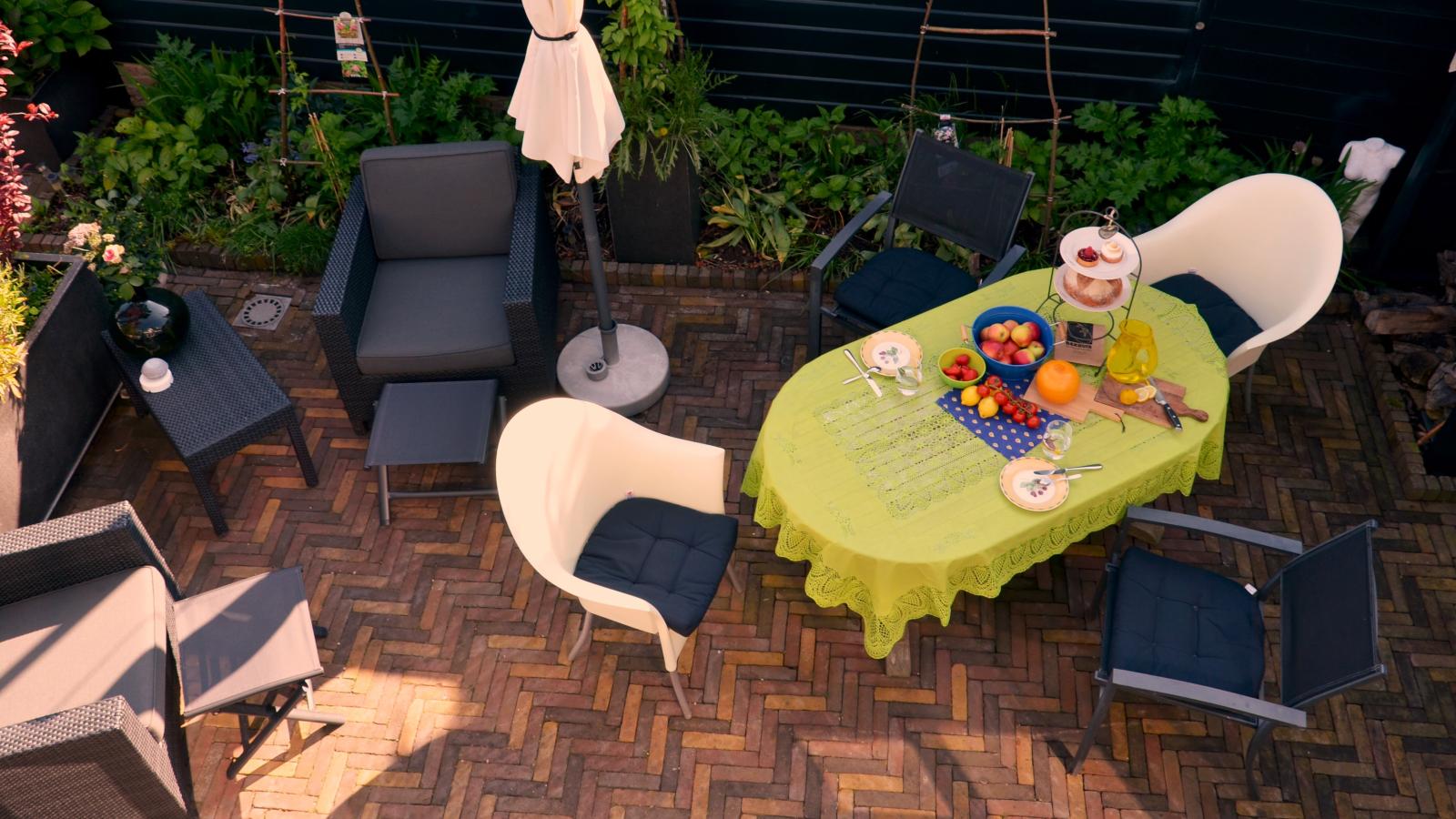 Het Vissershuisje - Tuinen zomer