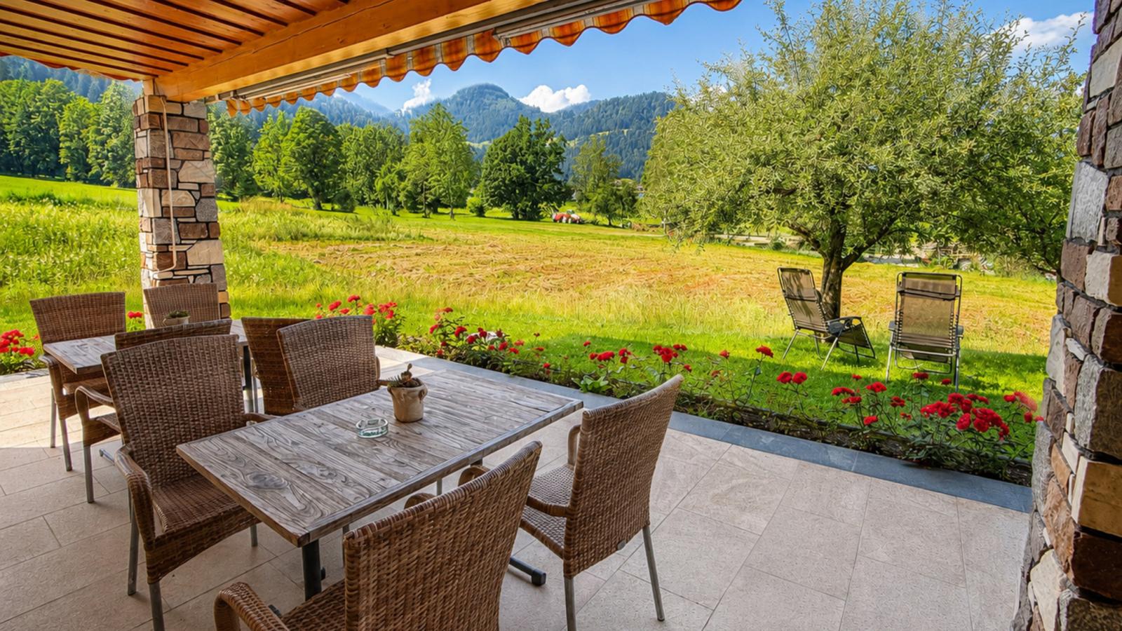 Das Bergnest Bergluft - Terrasbalkon