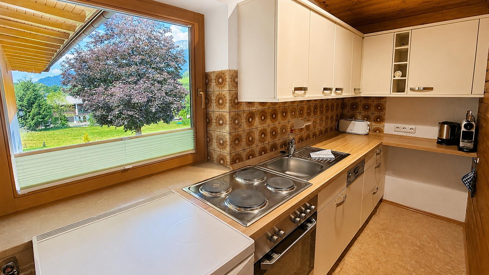 Das Bergnest Dorfglück - Keuken