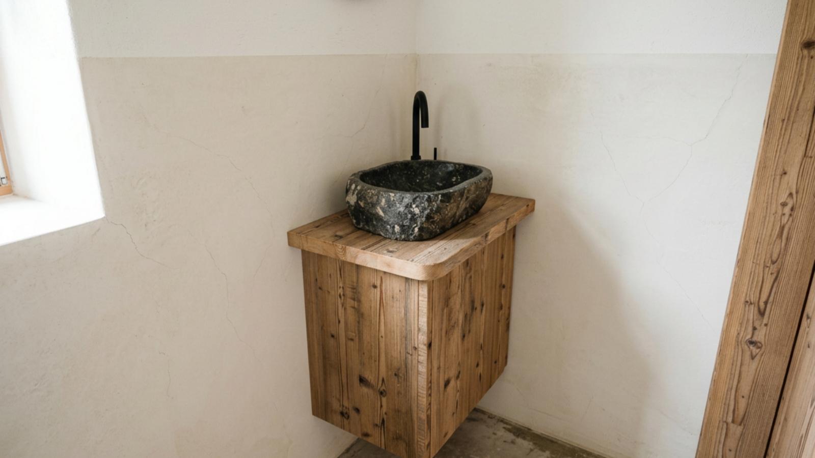 Marschbachhof Ferienwohung 1 - Badkamer