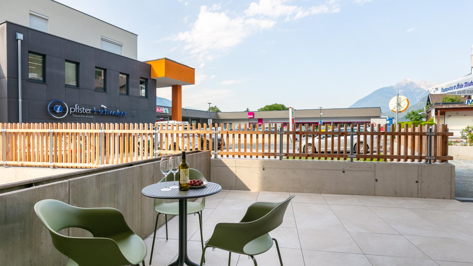City Apartments Jenbach Top 17 - Terrasse/Balkon