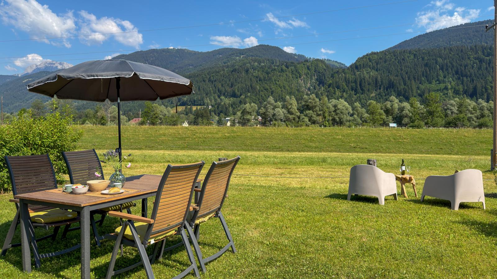 Rattendorf 23A - Aussicht Sommer