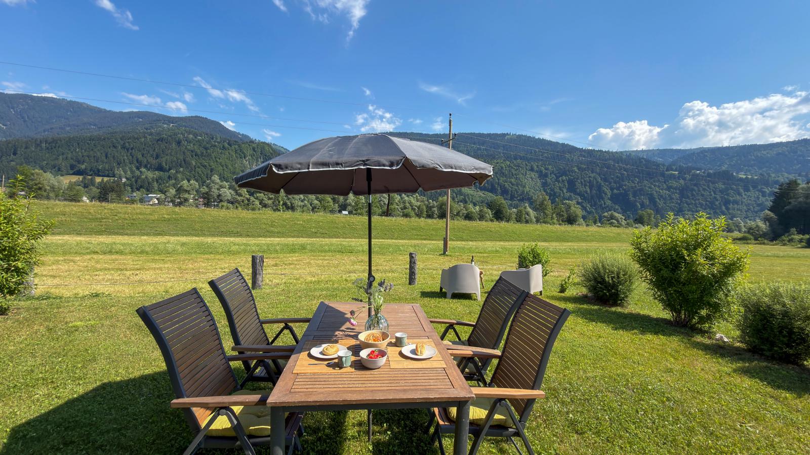 Rattendorf 23A - Aussicht Sommer
