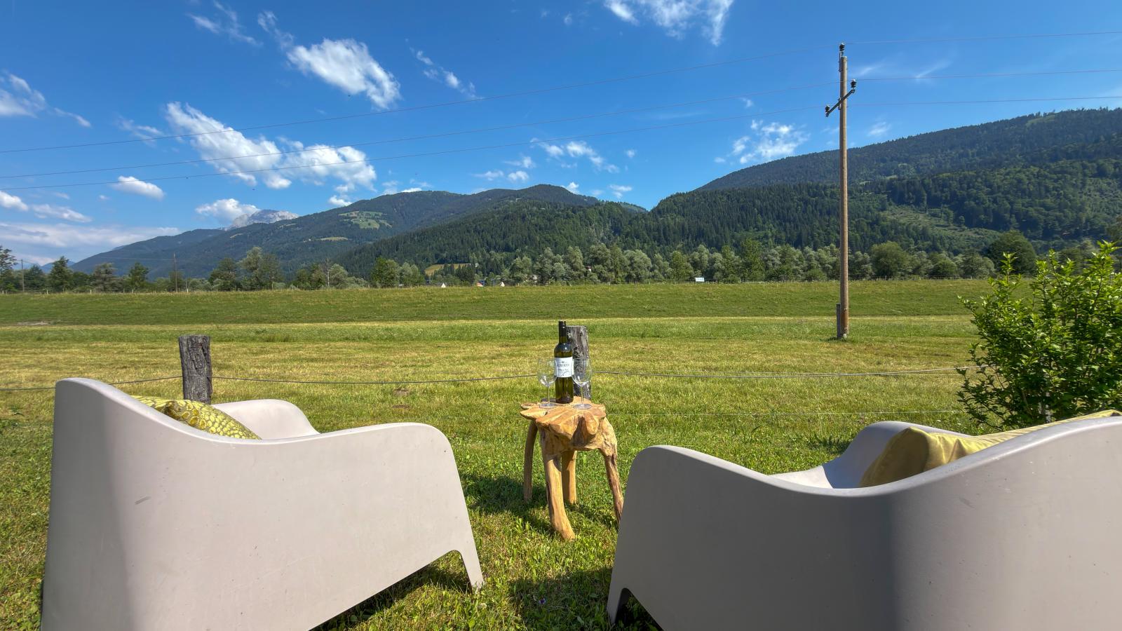 Rattendorf 23A - Aussicht Sommer