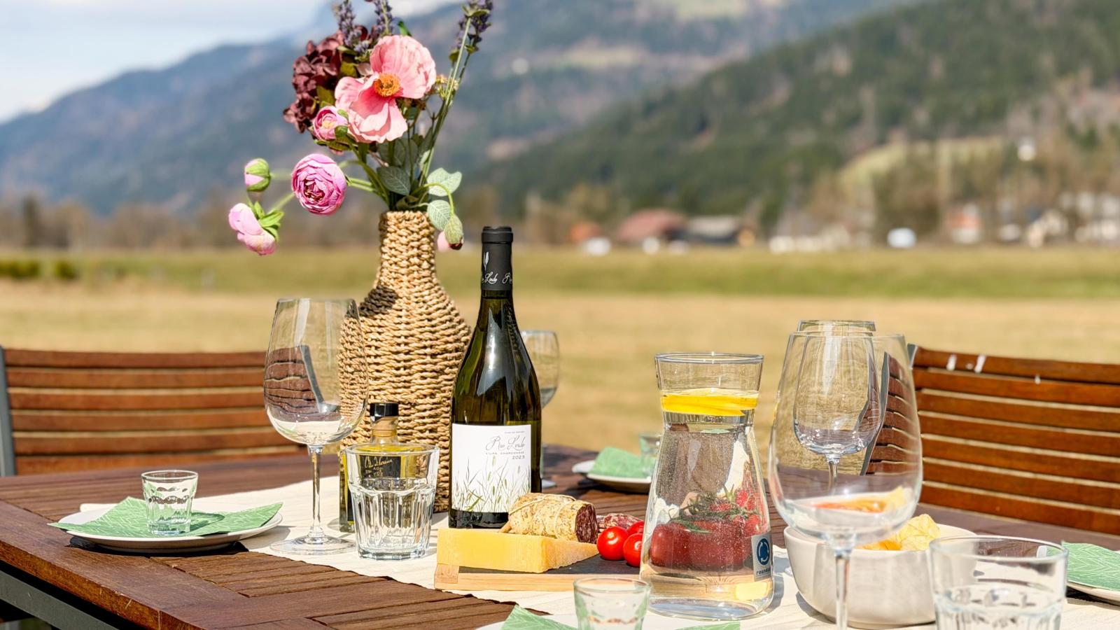 Rattendorf 23A - Aussicht Sommer