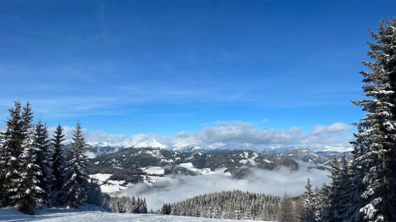 Landhaus Alpenblick Grebenzen - Gebiet Winter 5 km