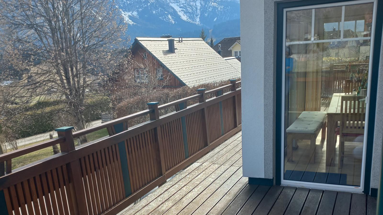 Landhaus Alpenblick Tauplitz - Terrasse / balcon