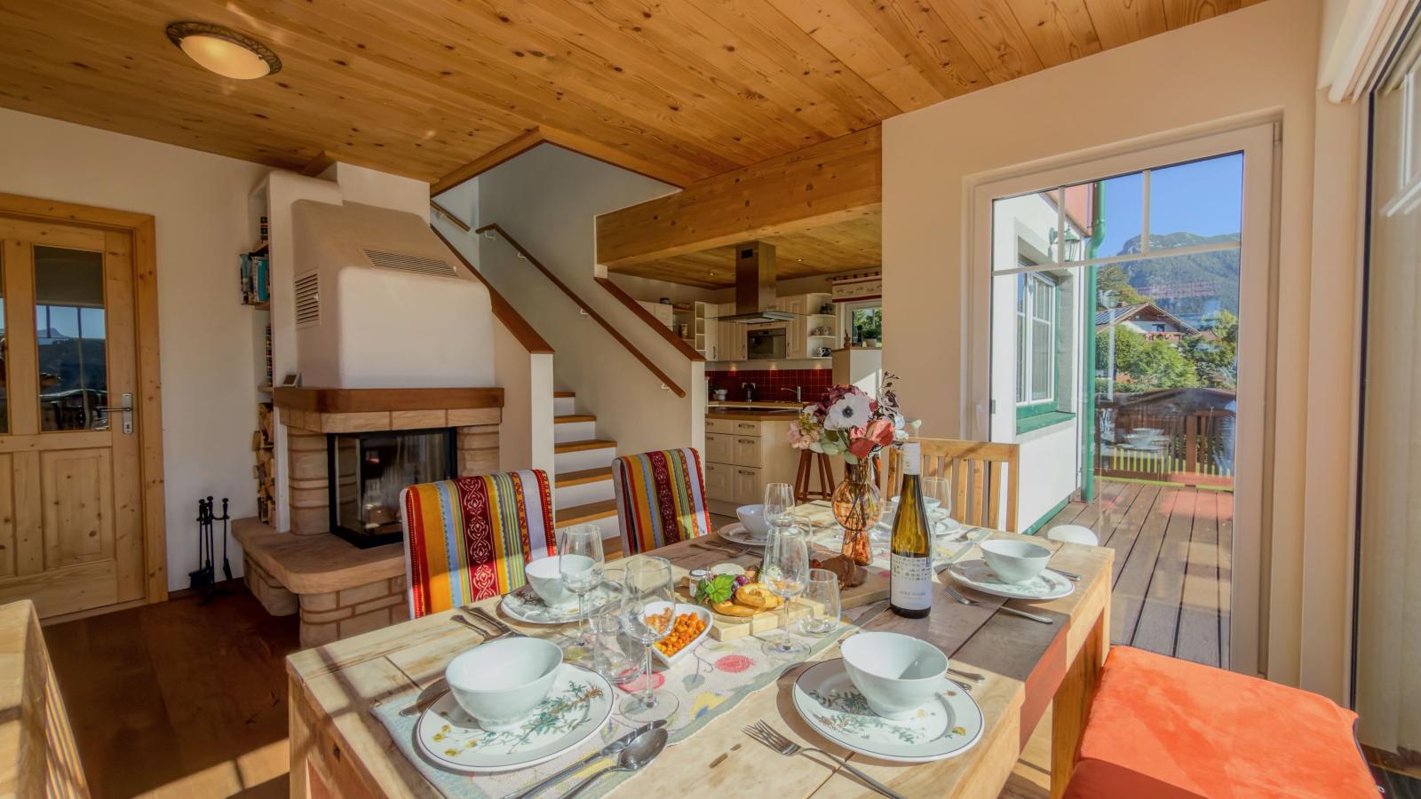 Landhaus Alpenblick Tauplitz - Eetkamer