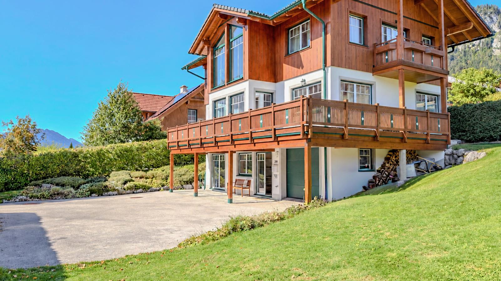 Landhaus Alpenblick Tauplitz - Buitenkant zomer