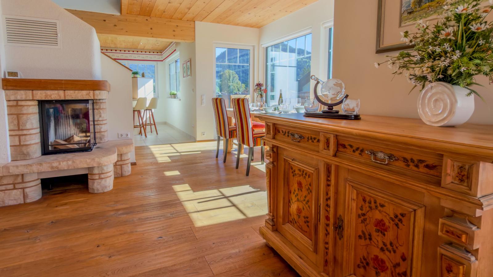 Landhaus Alpenblick Tauplitz - Woonkamer
