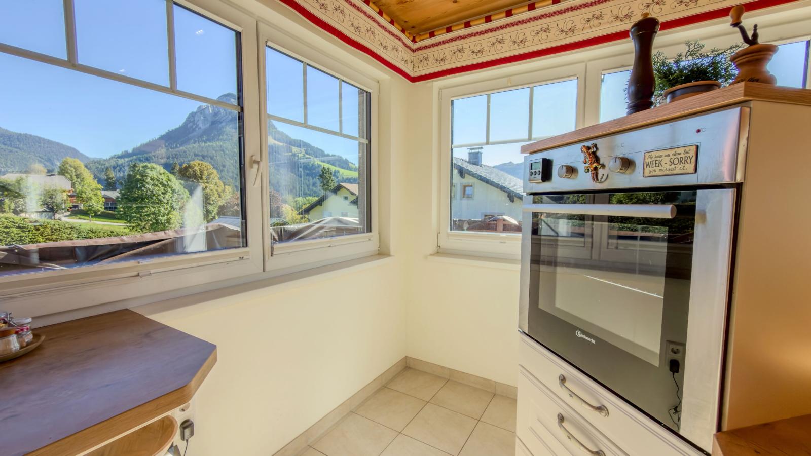 Landhaus Alpenblick Tauplitz - Uitzicht zomer
