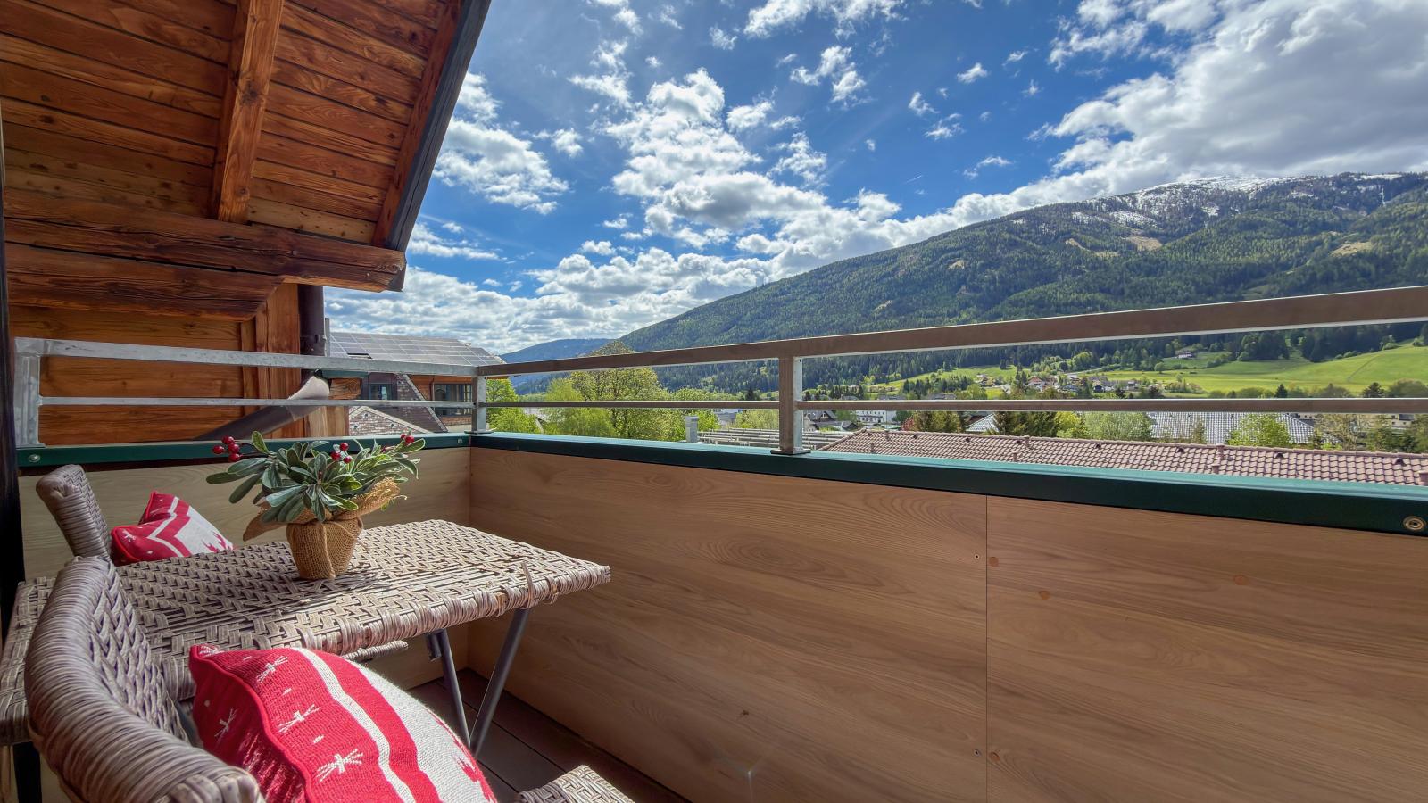 Chalet-Apartment Alpenresidenz - Uitzicht zomer