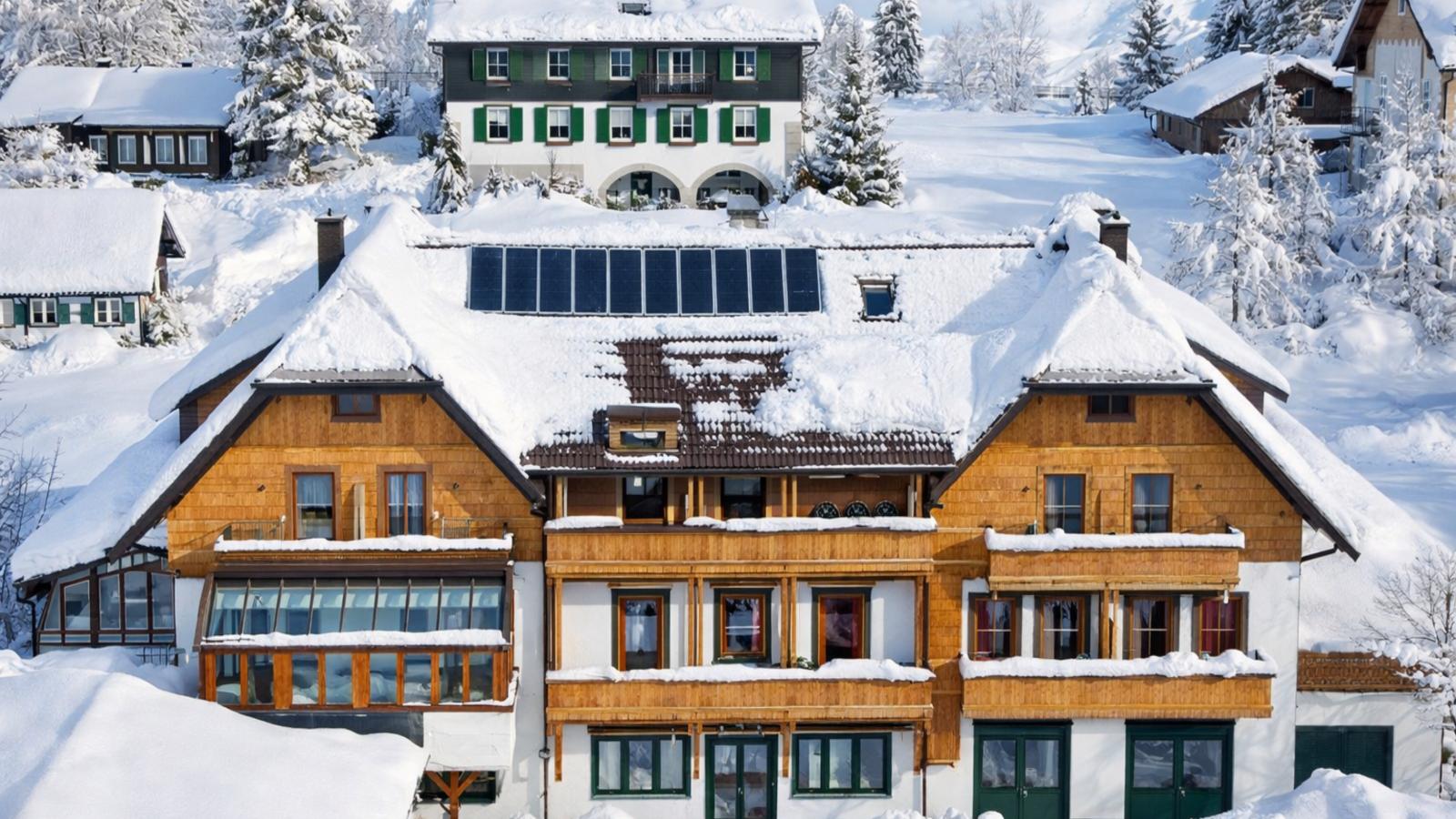 Chalet-Apartment Alpenresidenz - Exterieur winter