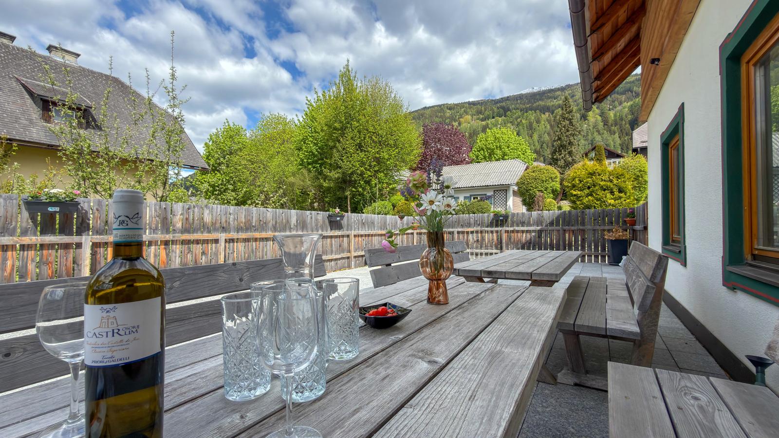 Chalet-Apartment Alpenresidenz - Terrasbalkon