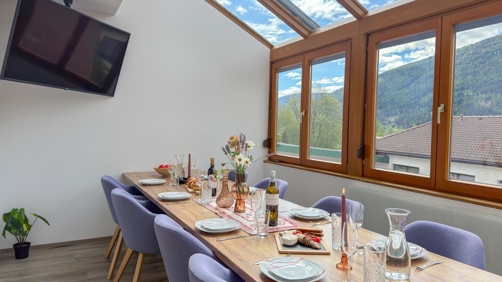 Chalet-Apartment Alpenresidenz - Eetkamer