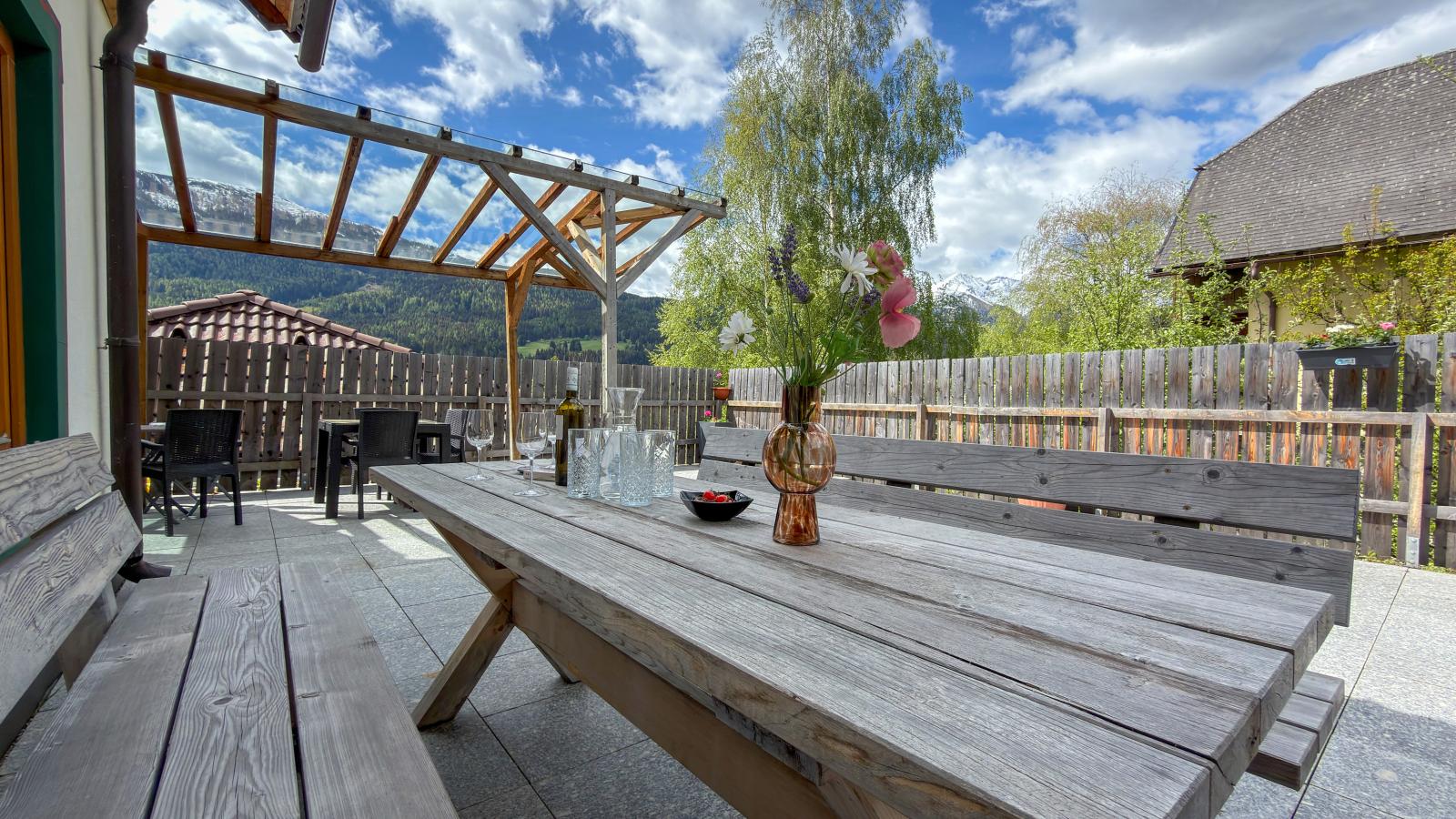 Chalet-Apartment Alpenresidenz - Terrasbalkon