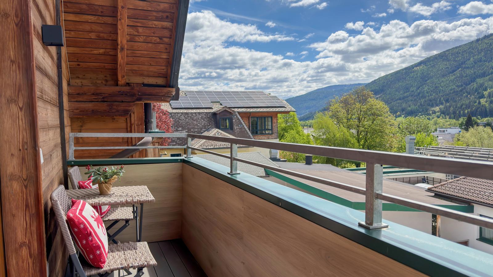 Chalet-Apartment Alpenresidenz - Uitzicht zomer