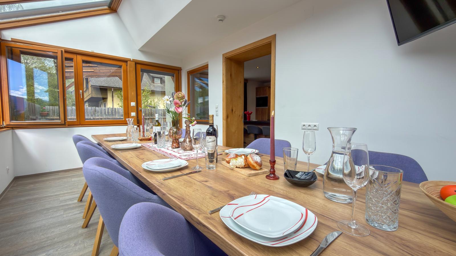 Chalet-Apartment Alpenresidenz - Eetkamer