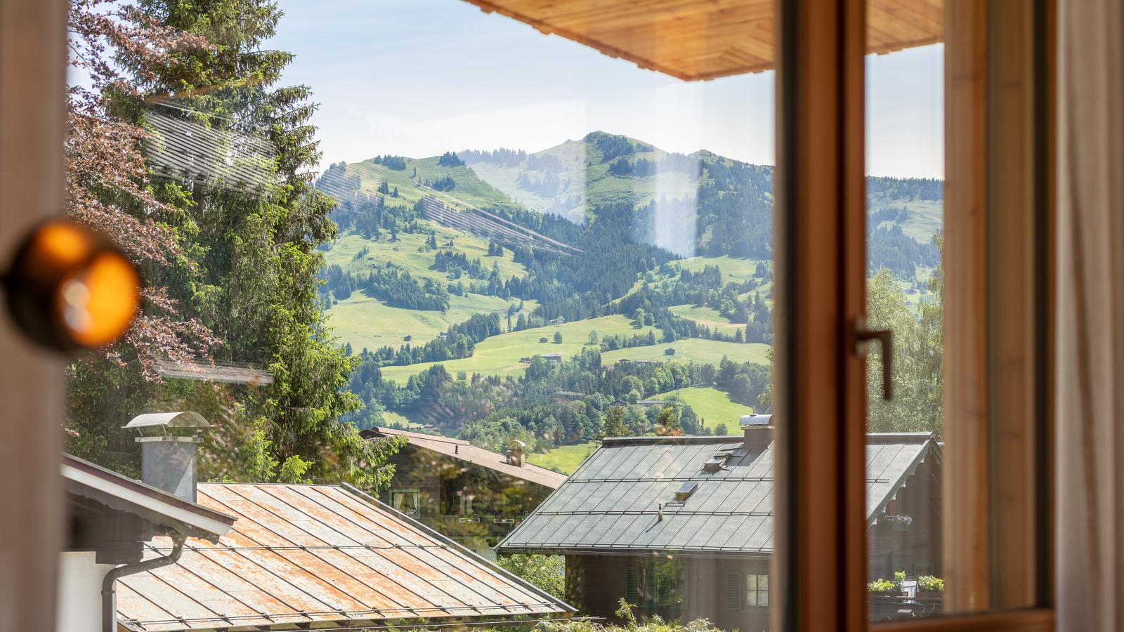 Chalet Marchfeld Top 1 - Aussicht Sommer