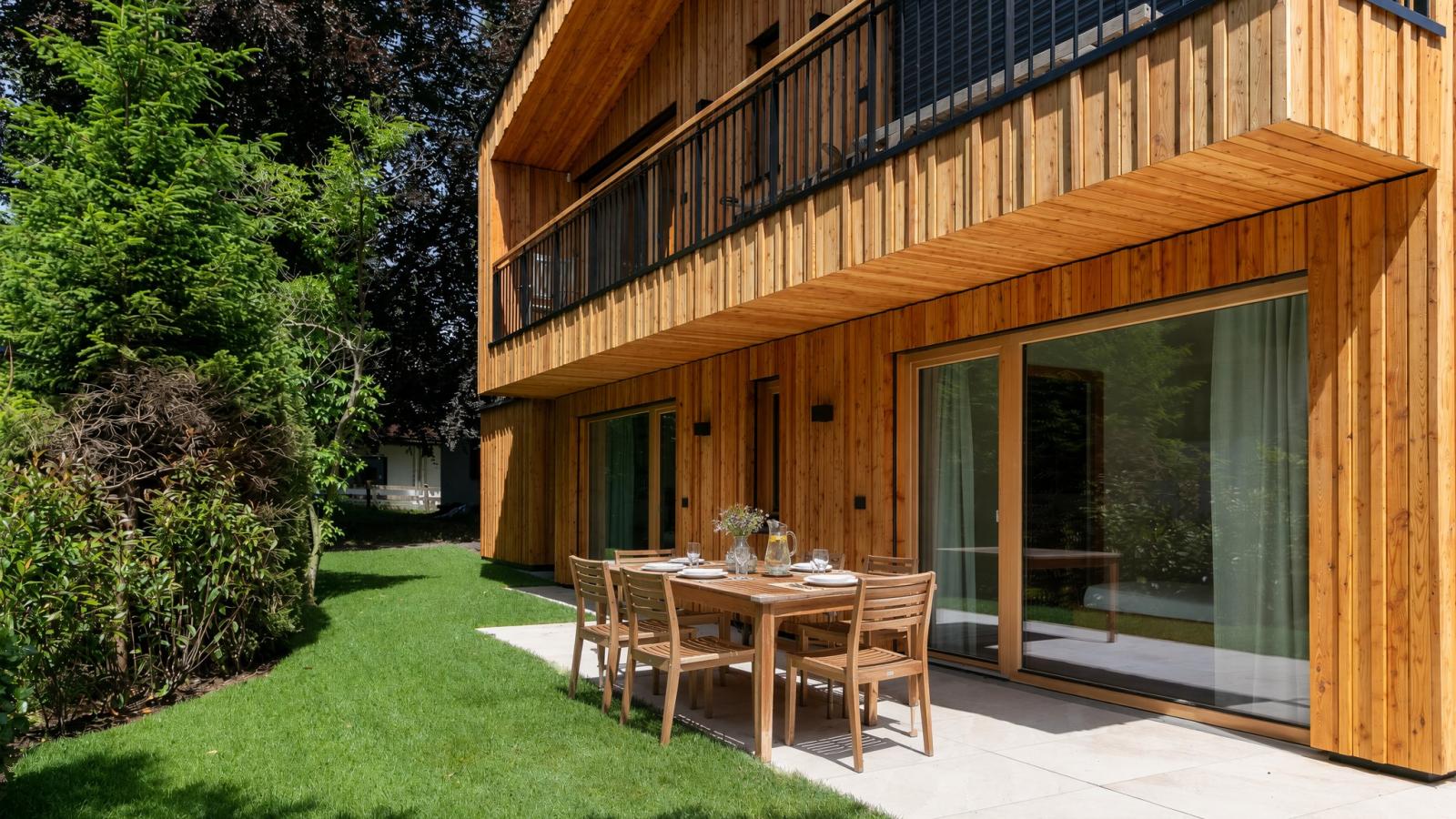 Chalet Marchfeld Top 1 - Terrasbalkon