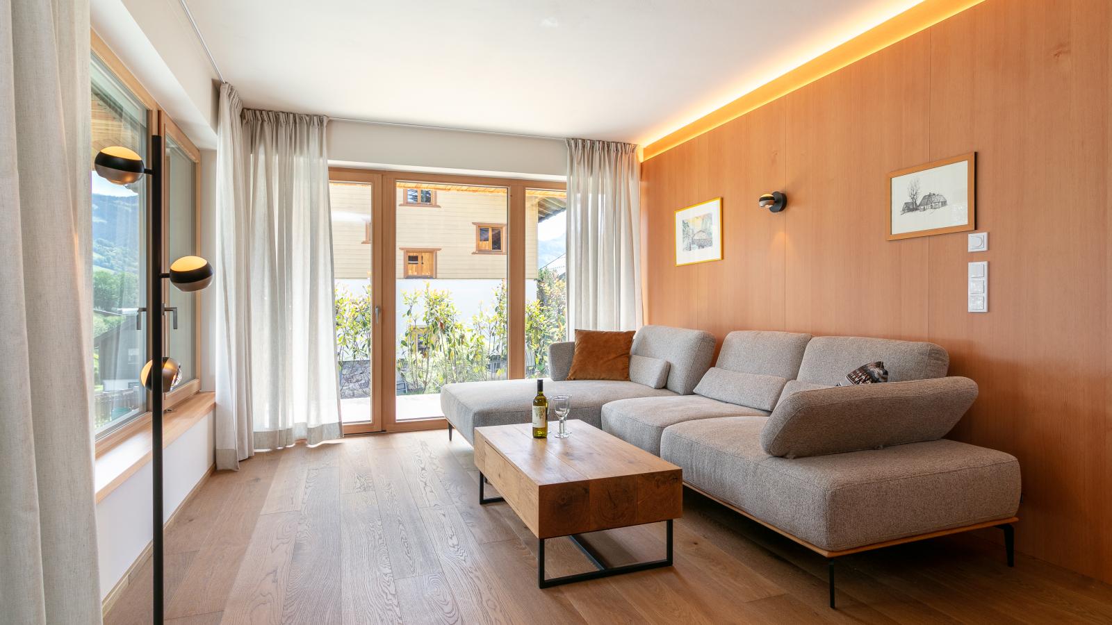 Chalet Marchfeld Top 1 - Wohnzimmer