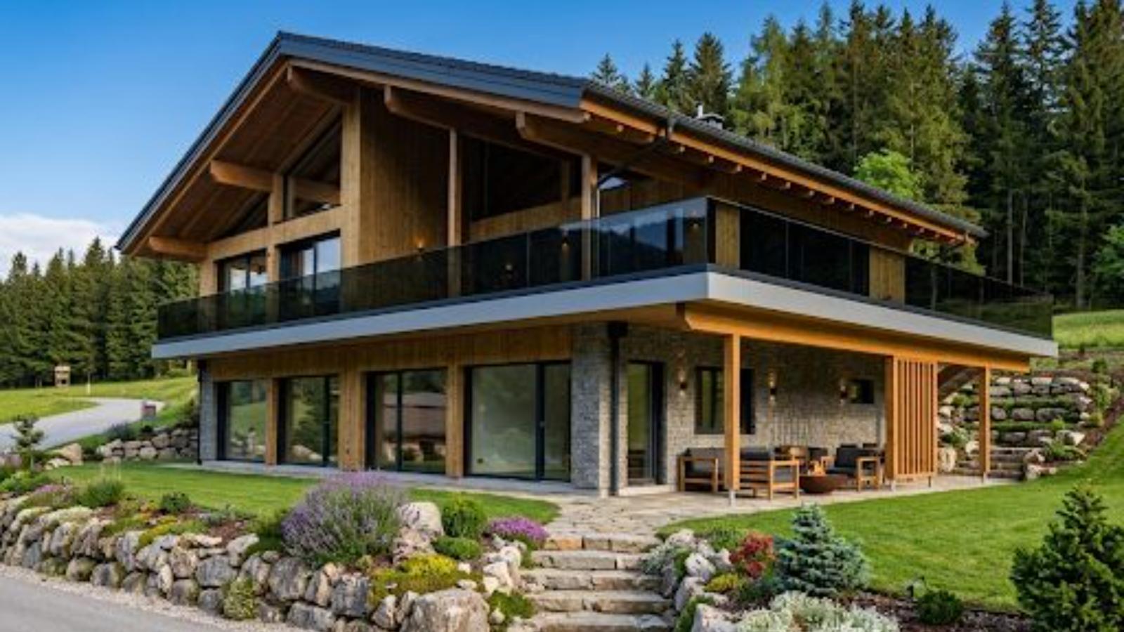 Dachstein Grand Alpine Lodge - Außenbereich Sommer