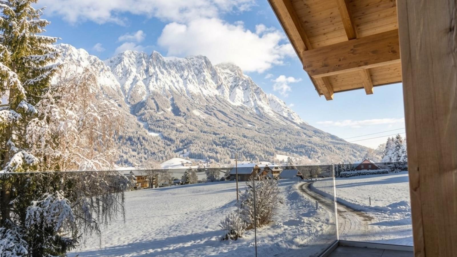 Dachstein Grand Alpine Lodge - Aussicht Winter