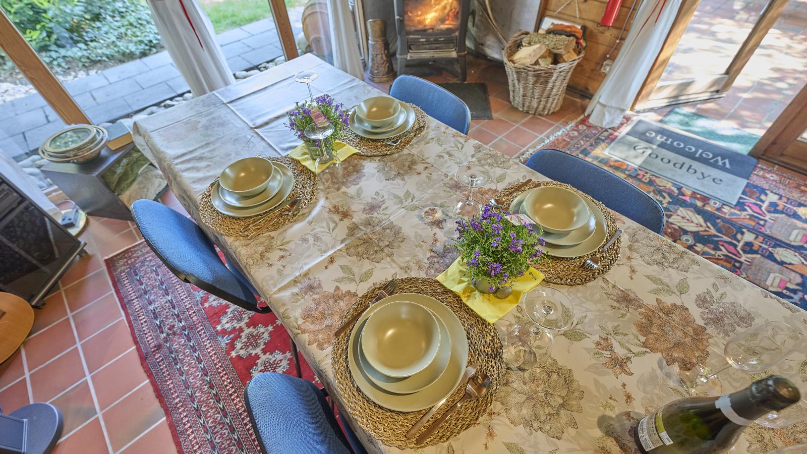 Chalet Zee van tijd - Salle à manger