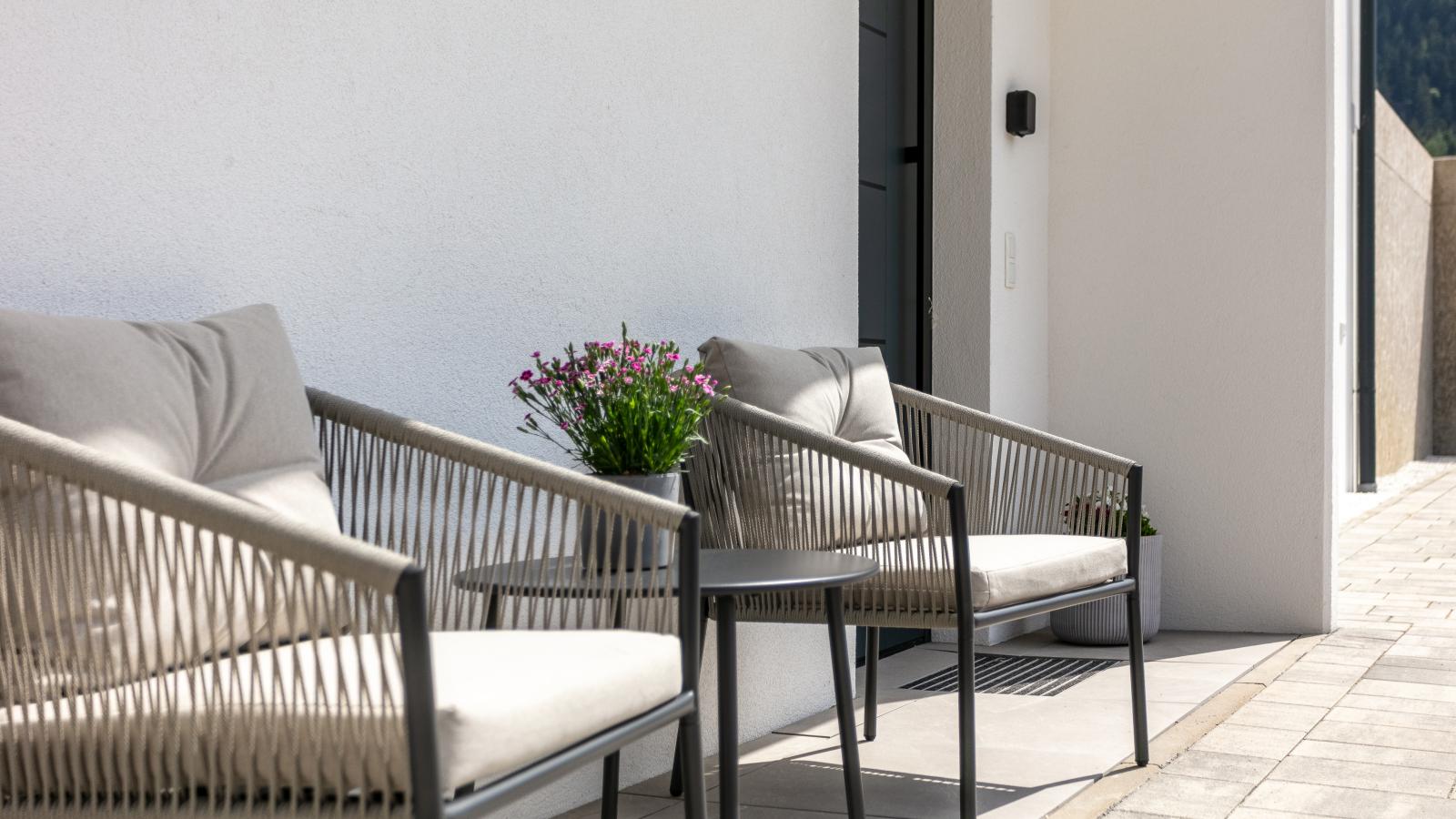 Mosers Apartment - Terrasbalkon