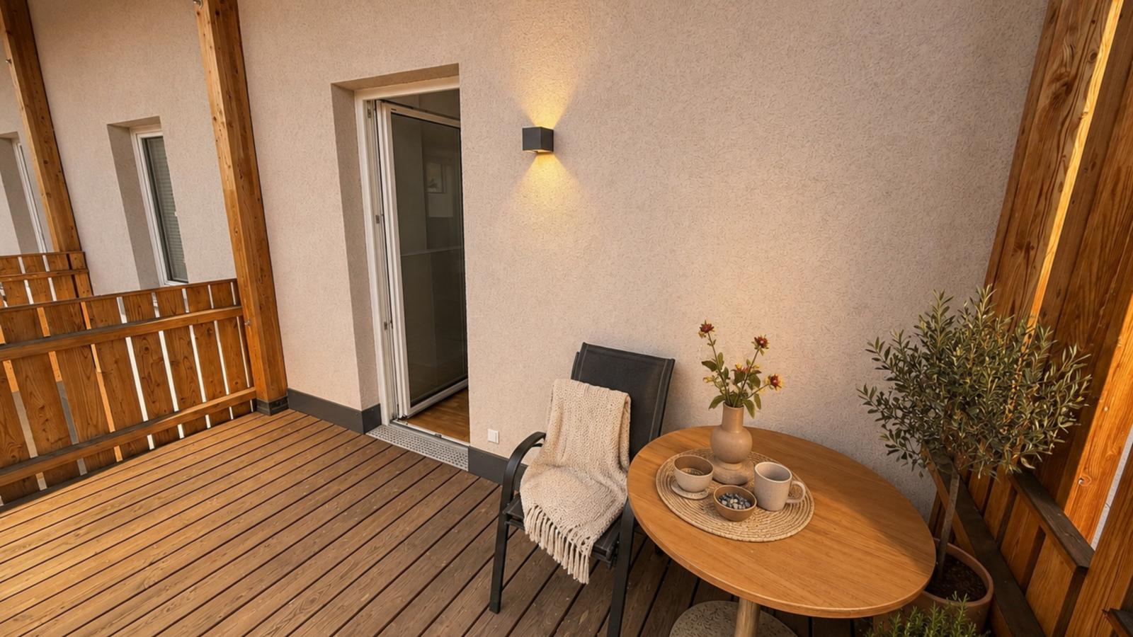 Murleben Top 05 - Terrasbalkon