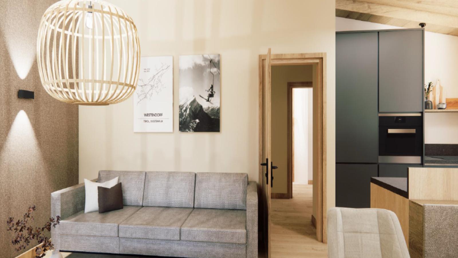 Penthouse Janita - Living room
