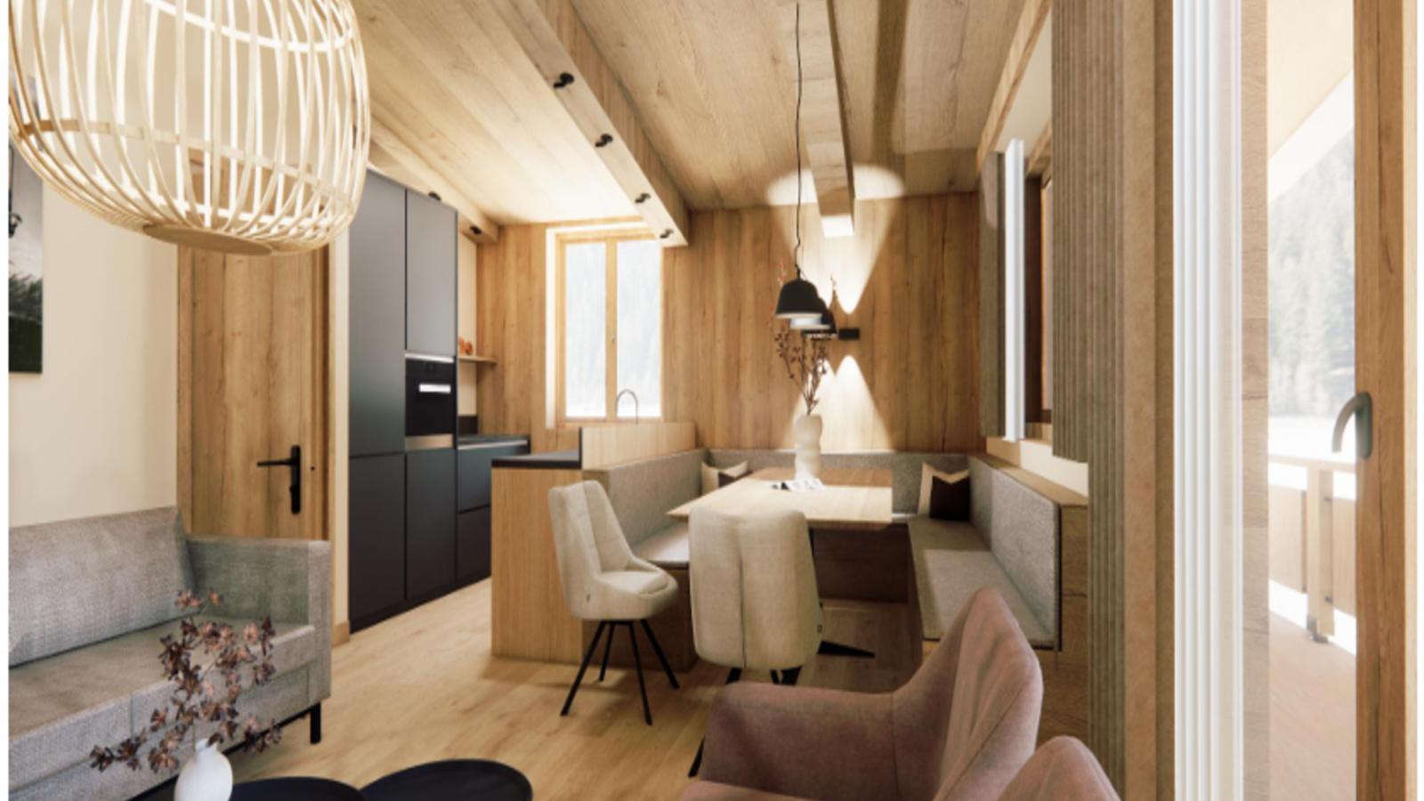Penthouse Janita - Living room