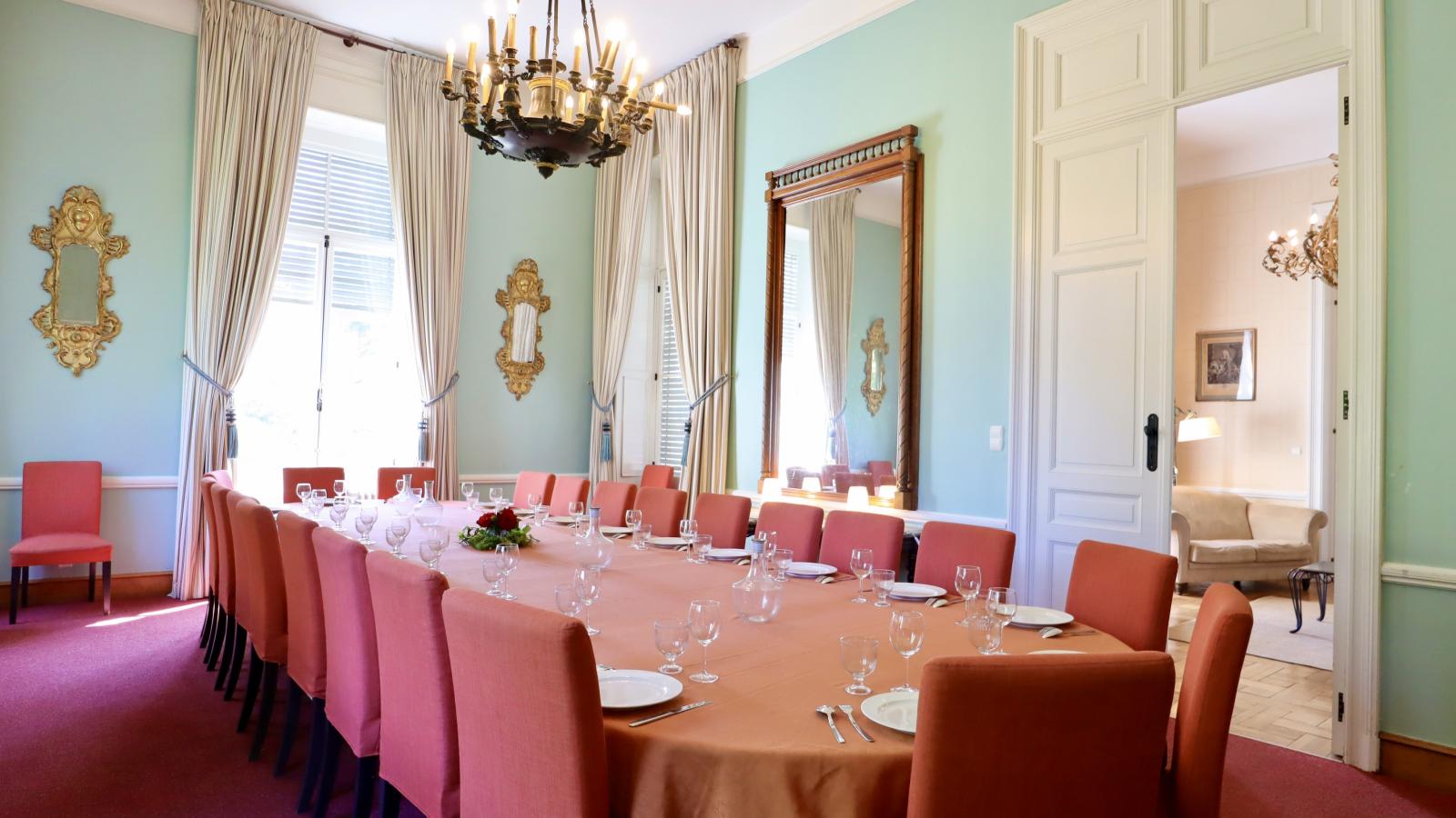 Chateau Vallez - Eetkamer