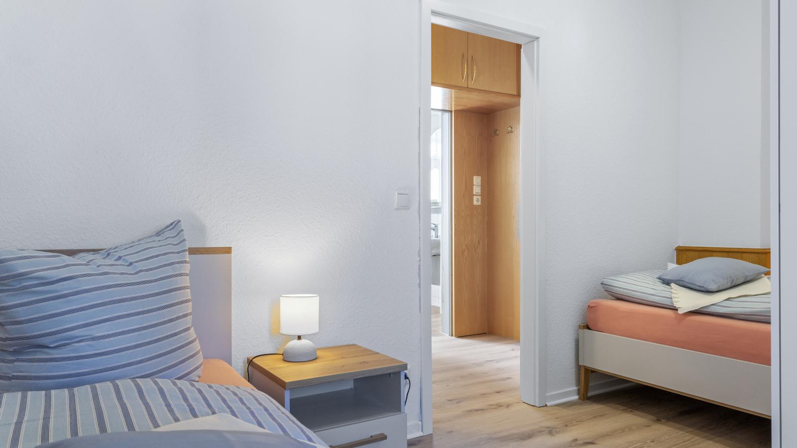 Villa Erika W7 Marianne mit Strandkorb - Slaapkamer