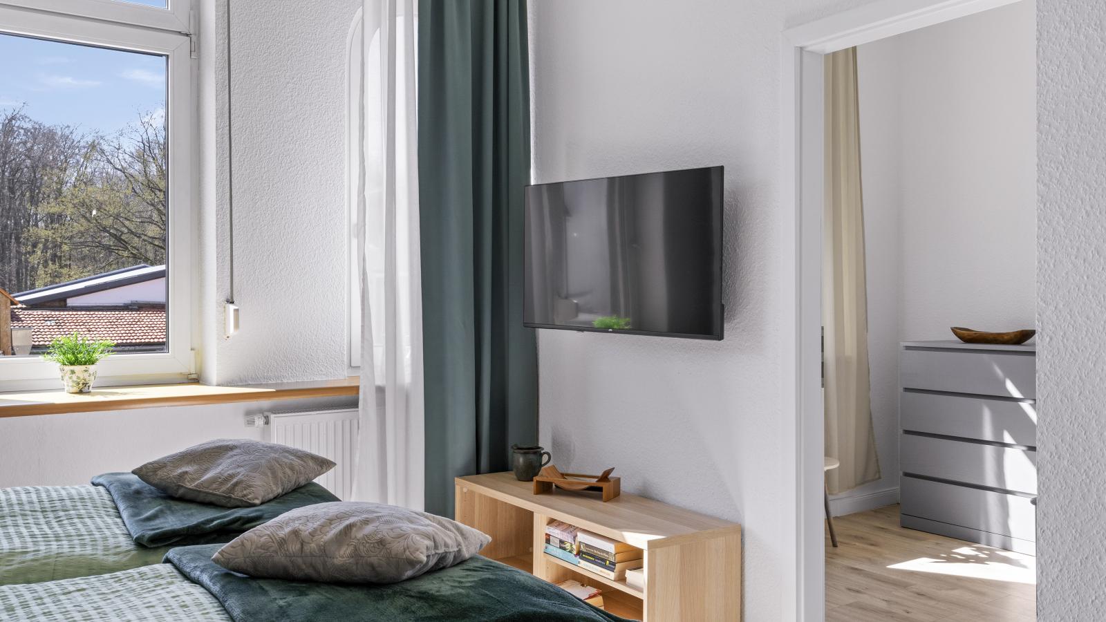 Villa Erika W7 Marianne mit Strandkorb - Slaapkamer