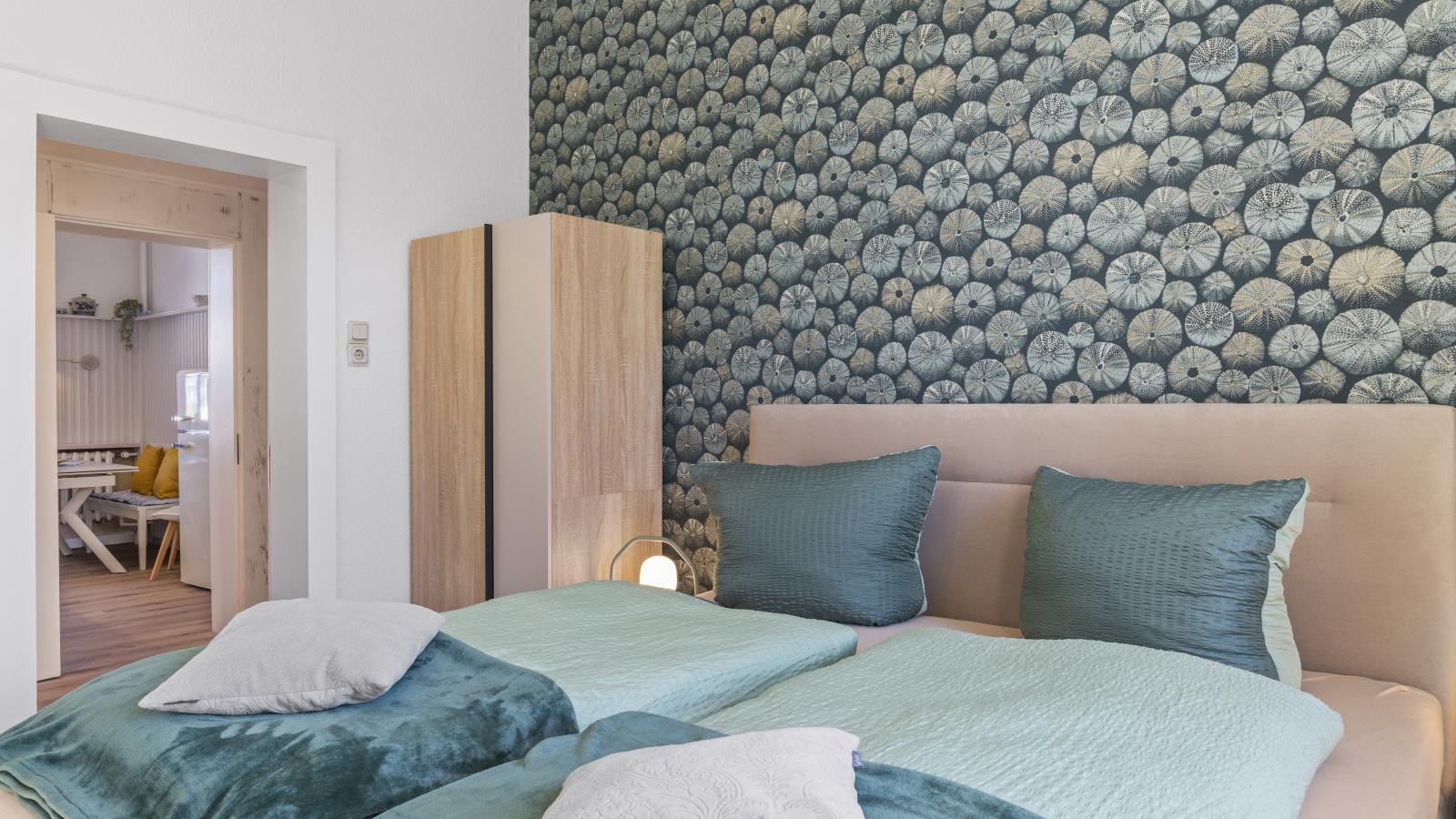 Villa Erika W7 Marianne mit Strandkorb - Slaapkamer