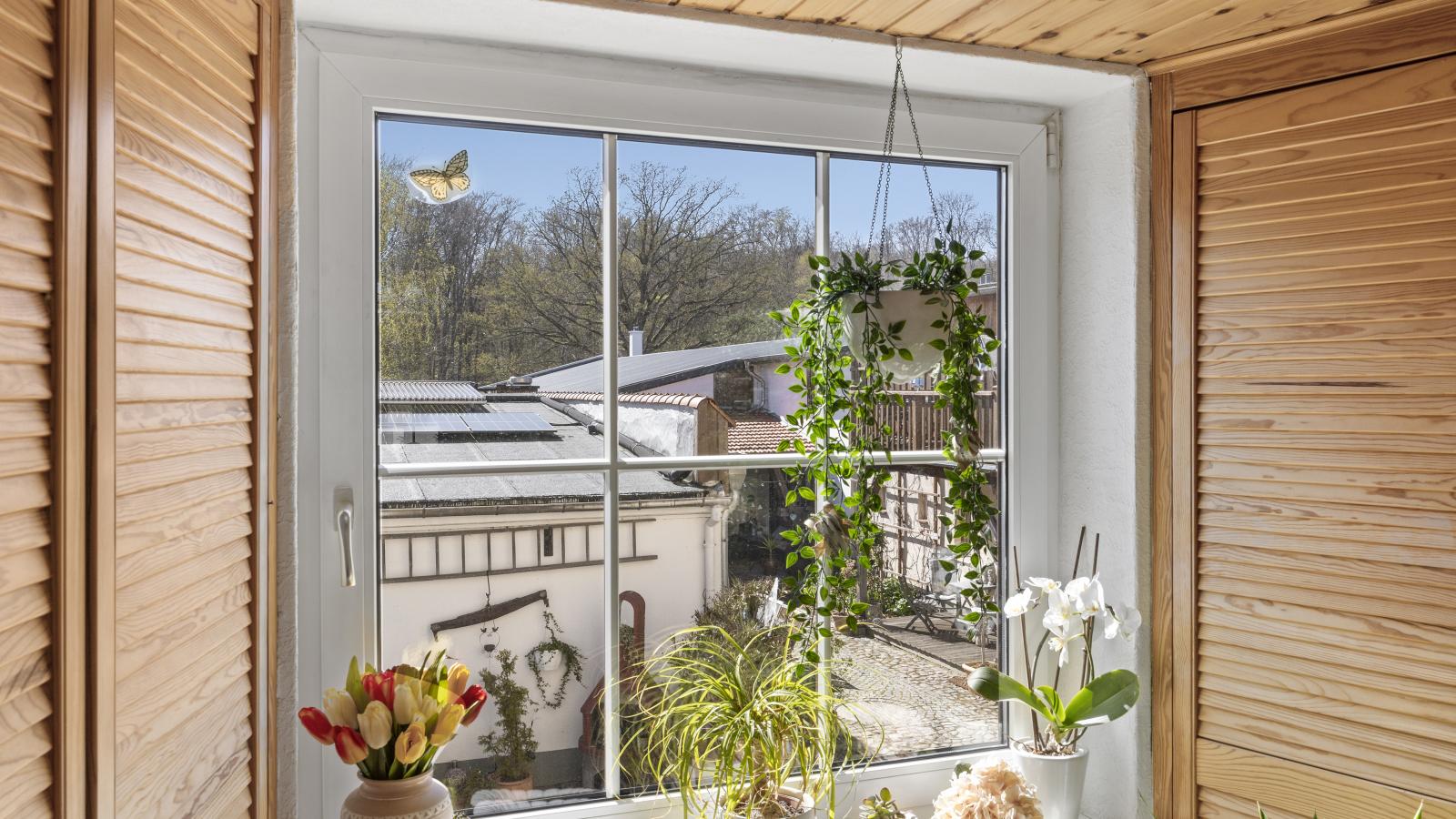 Villa Erika W7 Marianne mit Strandkorb - Uitzicht zomer